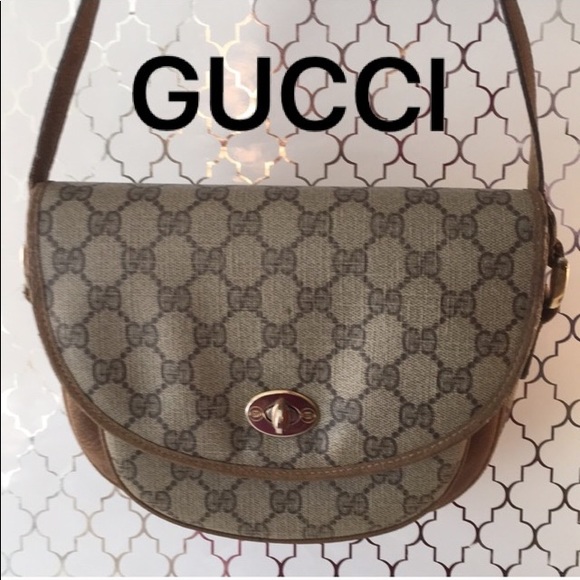 gucci vintage saddle bag